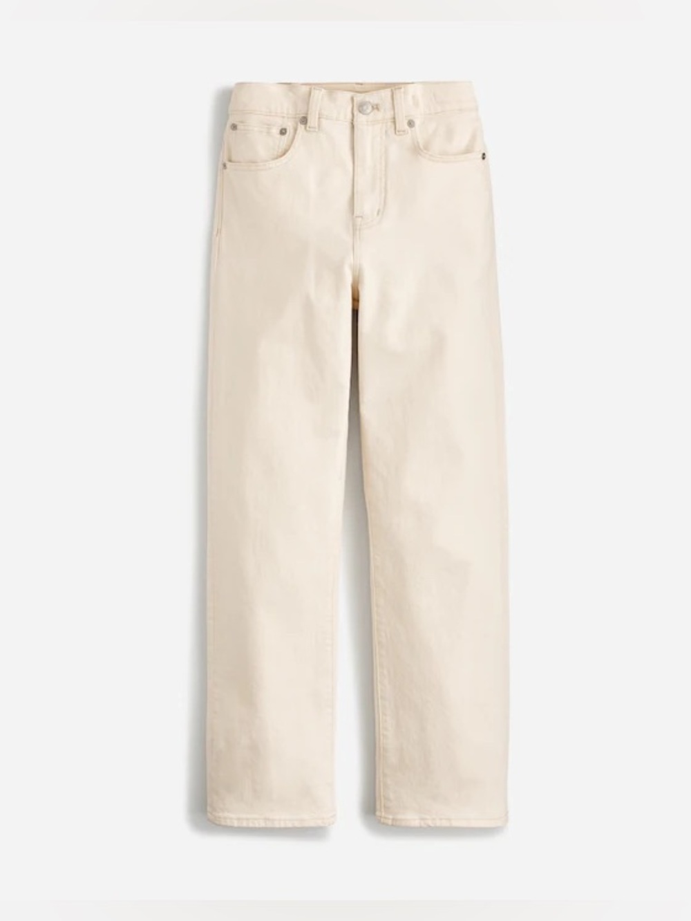 NWT MADEWELL 90s straight leg size 29 in cream colour